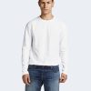 Uomo Jack Jones | T-Shirt Manica Lunga Jack Jones Jjenoa Tee O-Neck Ls Noos - 12190128 Bianco