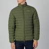 Uomo Aquascutum | Giacchetto Aquascutum Active 100Gr Mock Neck Jacket Verde Oliva