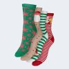 Donna Vero Moda | Calzini Vero Moda Vmelf Socks Giftbox Rosa