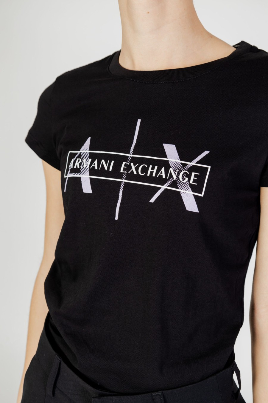 Donna Armani Exchange | T-Shirt Armani Exchange Nero