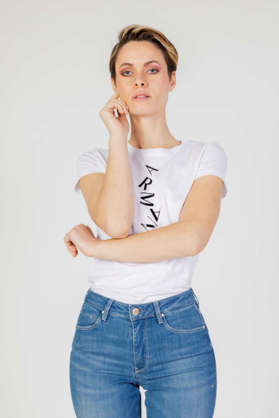 Donna Armani Exchange | T-Shirt Armani Exchange Bianco