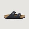 Donna Birkenstock | Ciabatte Con Fascia Birkenstock Arizona Bs Nero