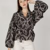 Donna Vila Clothes | Camicia Manica Lunga Vila Clothes Viprallo L/S Top Nero