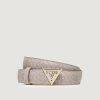 Donna Guess | Cinta Guess Noelle Not Adjust Pant Belt Taupe