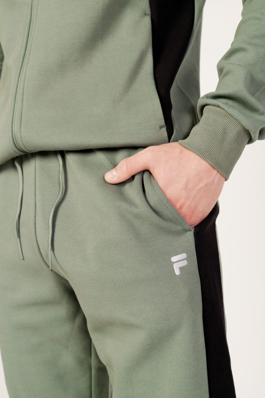 Uomo Fila | Pantaloni Sportivi Fila Rouvroy Verde