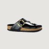 Donna Birkenstock | Infradito Birkenstock Gizeh Big Buckle Nero