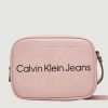 Donna Calvin Klein | Borsa Calvin Klein Sculpted Camera 18 Mono Rosa Antico