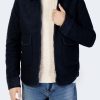 Uomo Selected | Giacchetto Selected Slhhope Boiled Wool Jacket W Blu