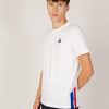 Uomo Le Coq Sportif | T-Shirt Le Coq Sportif - Bianco