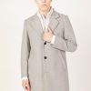 Uomo Antony Morato | Cappotto Antony Morato Rupert Regular Fit Grigio Chiaro