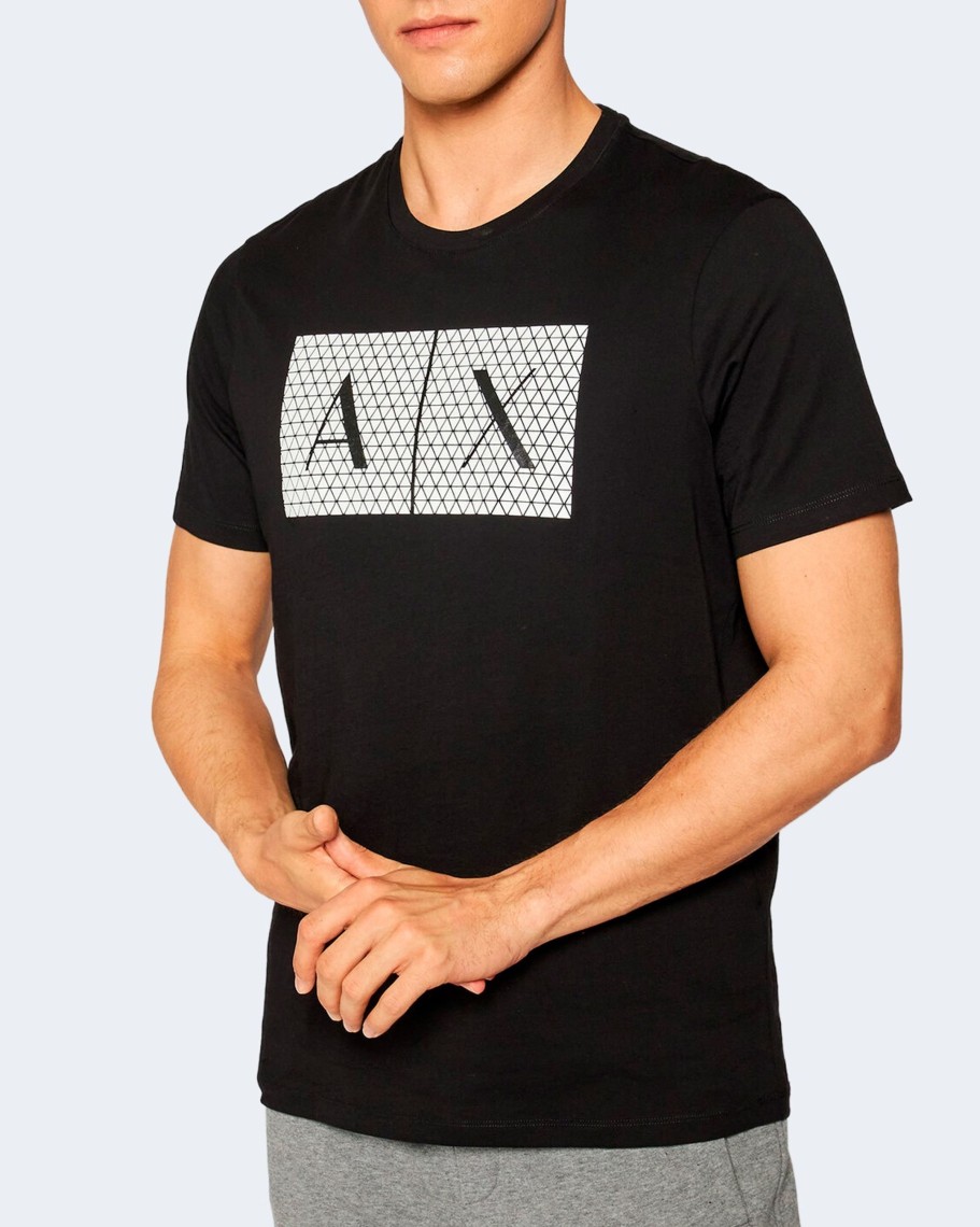 Uomo Armani Exchange | T-Shirt Armani Exchange Nero