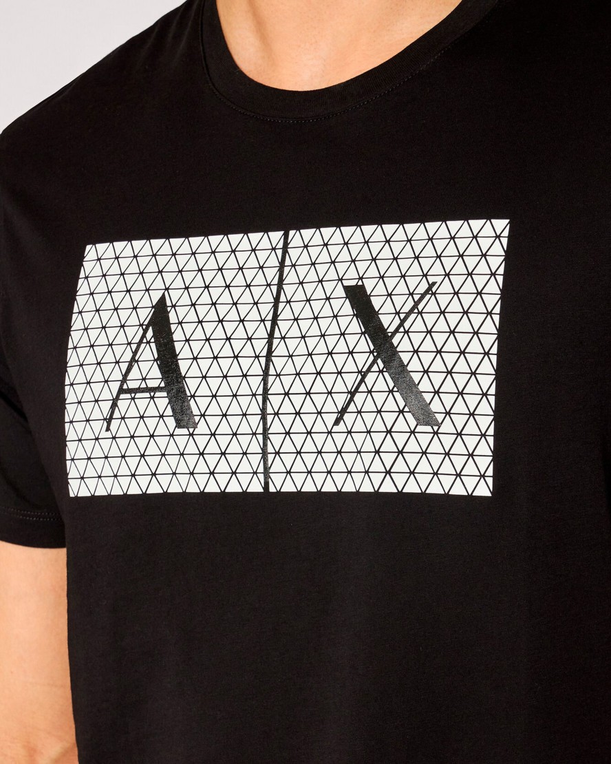 Uomo Armani Exchange | T-Shirt Armani Exchange Nero