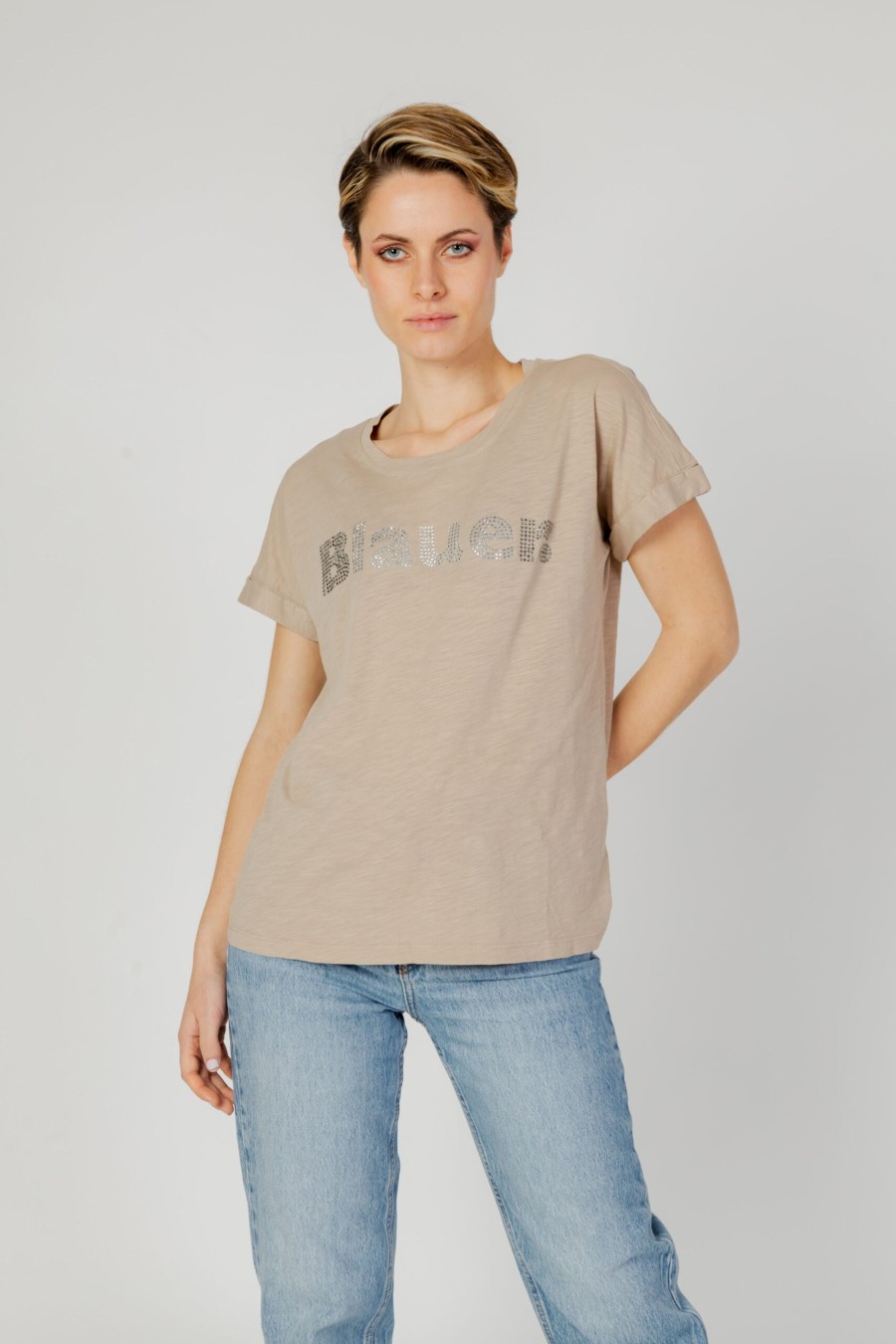 Donna Blauer | T-Shirt Blauer Beige