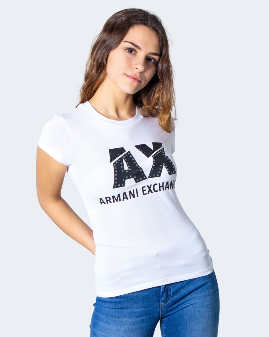 Donna Armani Exchange | T-Shirt Armani Exchange Bianco