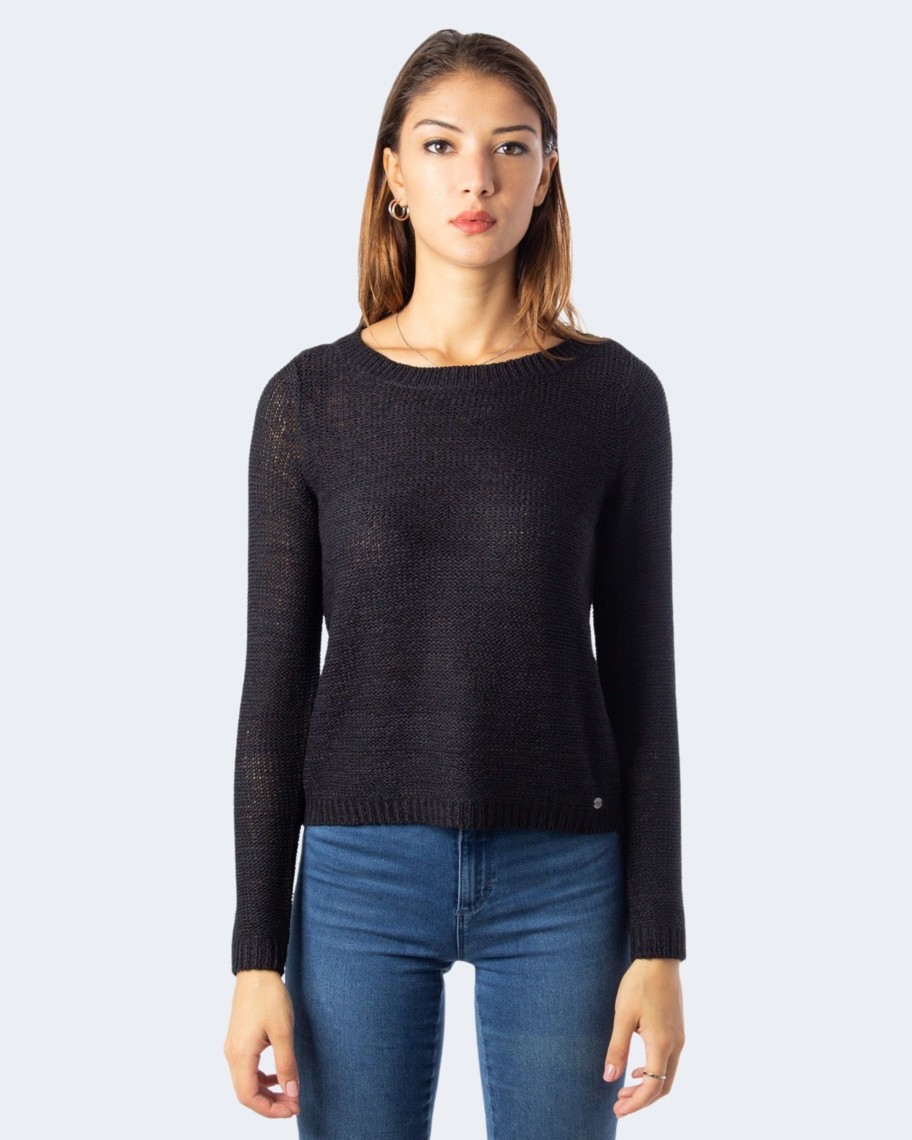 Donna Only | Maglione Only Onlgeena Xo L/S Knt Noos Nero