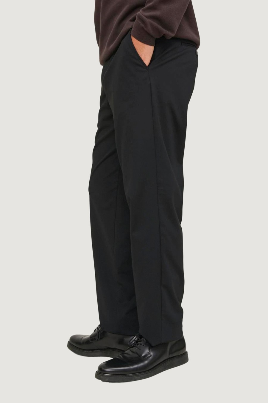 Uomo Jack Jones | Pantaloni Jack Jones Jpstkarl Jjpierre Noos Nero