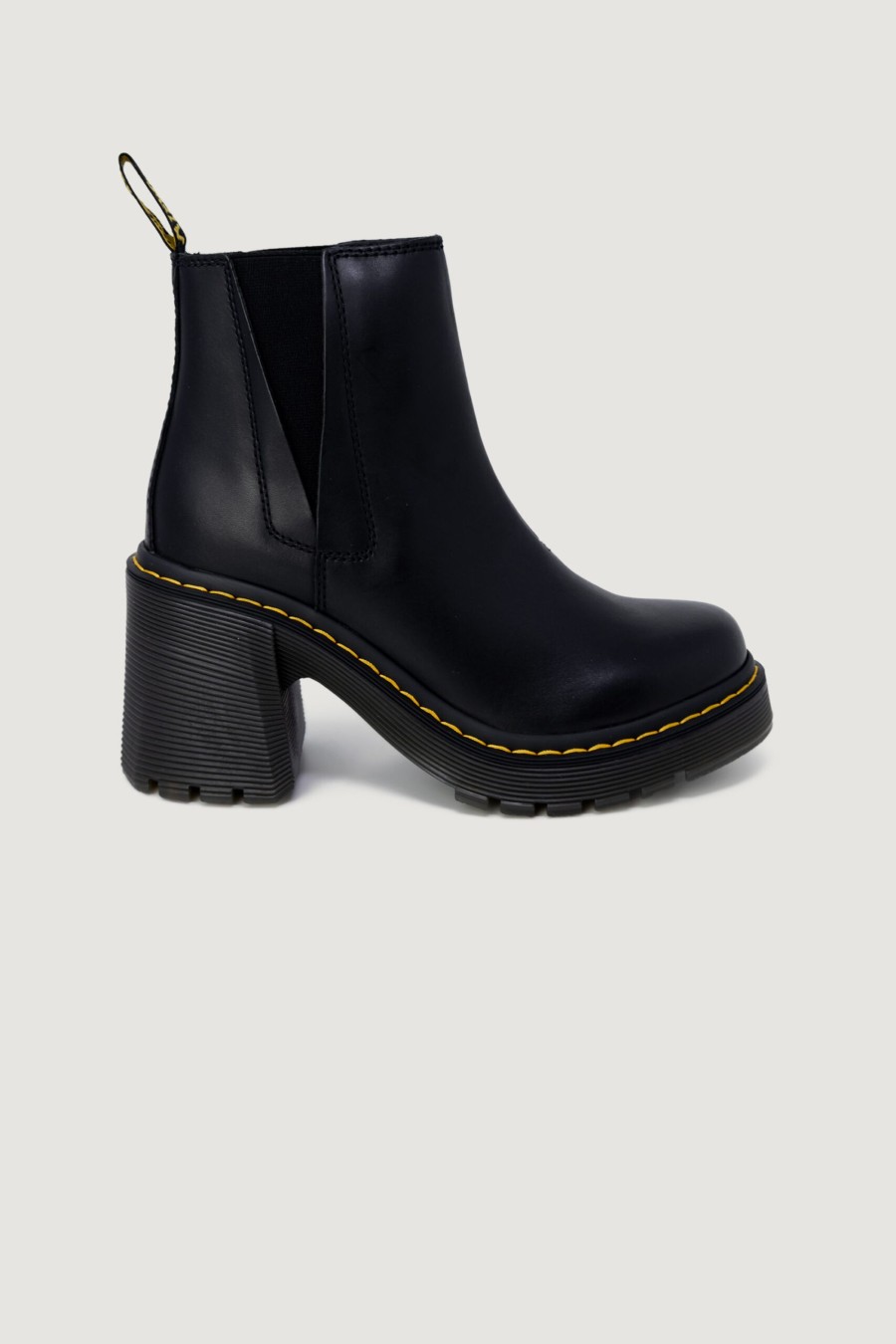 Donna Dr. Martens | Scarpe Con Tacco Dr. Martens Spence Sendal Nero