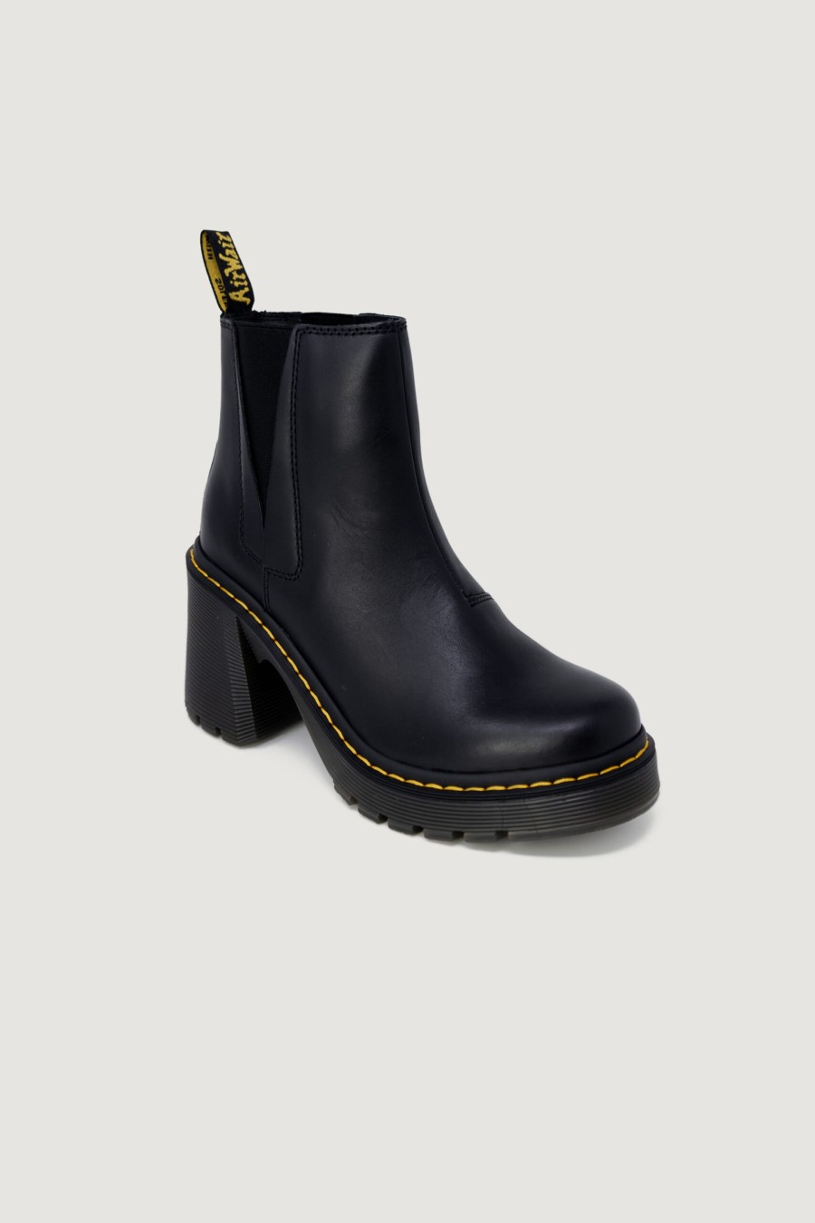 Donna Dr. Martens | Scarpe Con Tacco Dr. Martens Spence Sendal Nero