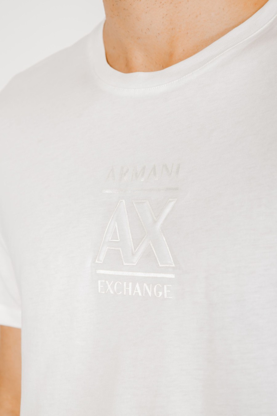 Uomo Armani Exchange | T-Shirt Armani Exchange Bianco