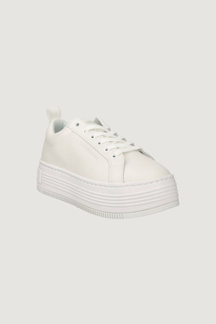 Donna Calvin Klein | Sneakers Calvin Klein Bold Flatf Low Laceu Bianco