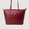 Donna Tommy Hilfiger | Borsa Tommy Hilfiger Poppy Plus Tote Rosso