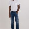 Uomo Replay | Jeans Slim Replay Anbass Blu