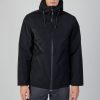 Uomo Aquascutum | Parka Aquascutum Active Hydro Mid Parka Nero