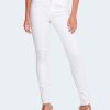 Donna Only | Jeans Skinny Only Onlblush Mid Sk Raw Ank Dnm Rea0730 Noos Bianco