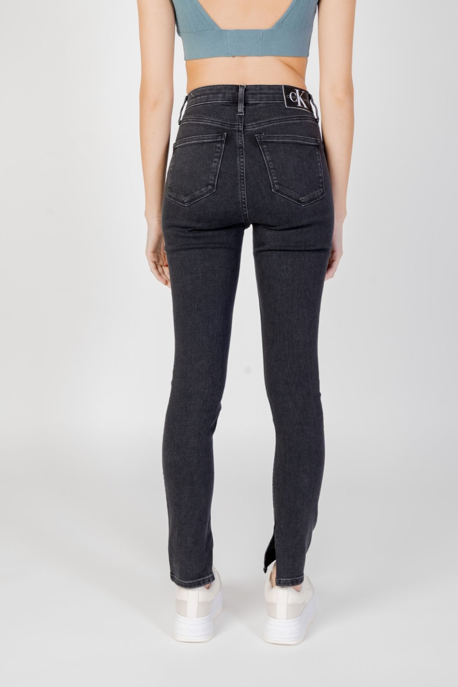 Donna Calvin Klein | Jeans Skinny Calvin Klein High Rise Black Jeans