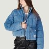 Donna Calvin Klein | Piumino Calvin Klein Light Denim Puffer Denim