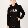 Uomo Fila | Felpa Con Cappuccio Fila Barumini Nero