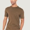 Uomo Boss | T-Shirt Boss Tegood 10240843 01 Verde