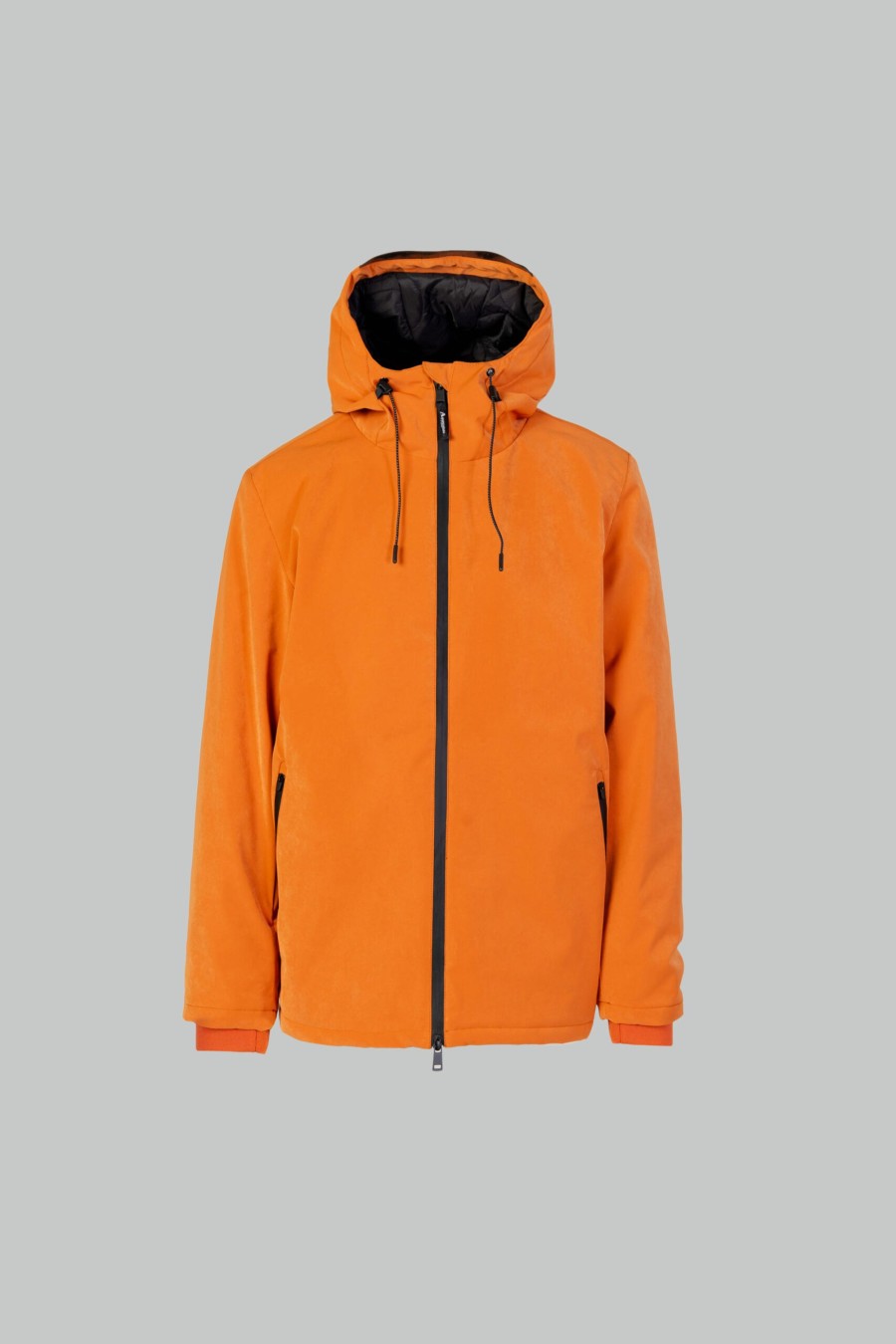 Uomo Aquascutum | Parka Aquascutum Active Hydro Mid Parka Arancione