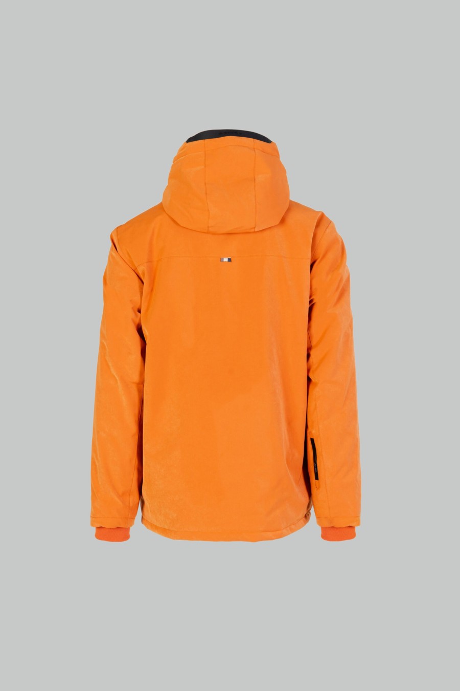 Uomo Aquascutum | Parka Aquascutum Active Hydro Mid Parka Arancione