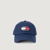 Uomo Tommy Hilfiger | Cappello Con Visiera Tommy Hilfiger Blu