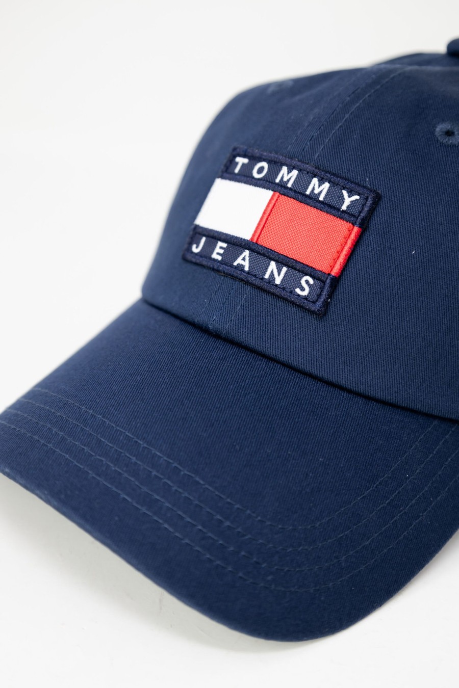 Uomo Tommy Hilfiger | Cappello Con Visiera Tommy Hilfiger Blu