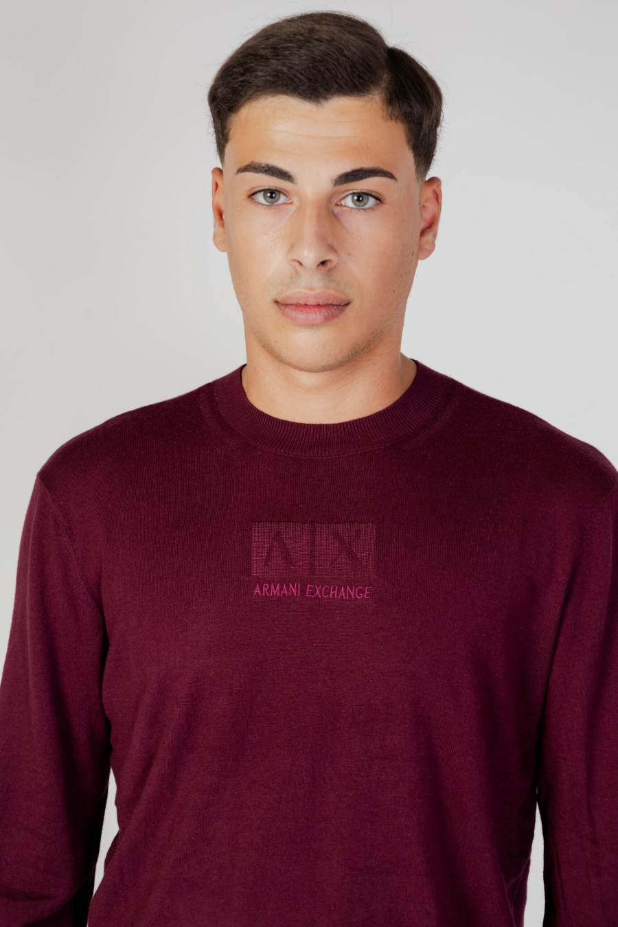 Uomo Armani Exchange | Maglia Armani Exchange Bordeaux