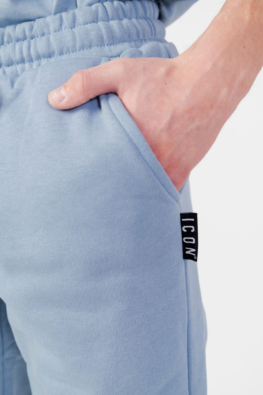 Uomo Icon | Pantaloni Sportivi Icon Logo Celeste