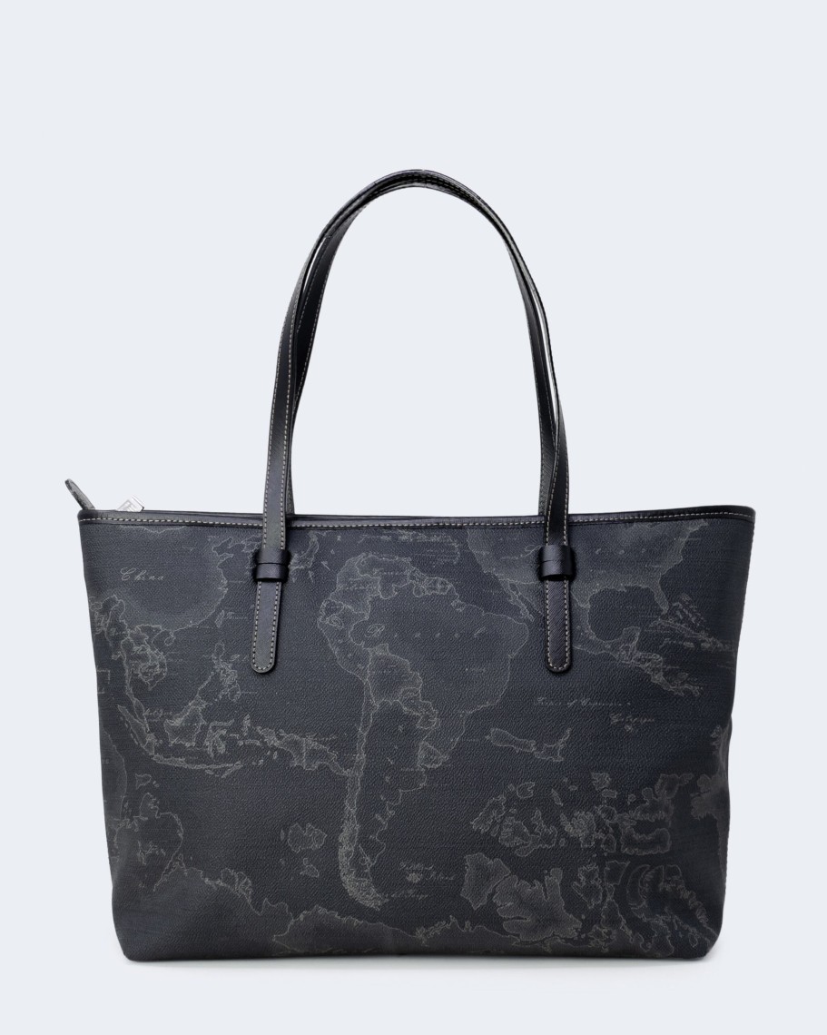 Donna Alviero Martini Prima Classe | Borsa Alviero Martini Prima Classe Large Shopping Bag Nero