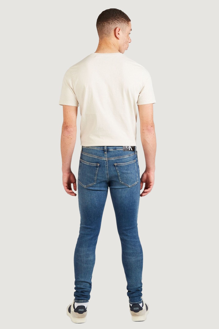 Uomo Calvin Klein | Jeans Skinny Calvin Klein Super Denim Scuro