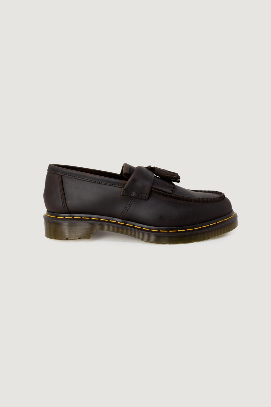 Uomo Dr. Martens | Scarpe Eleganti Dr. Martens Adrian Crazy Horse Marrone