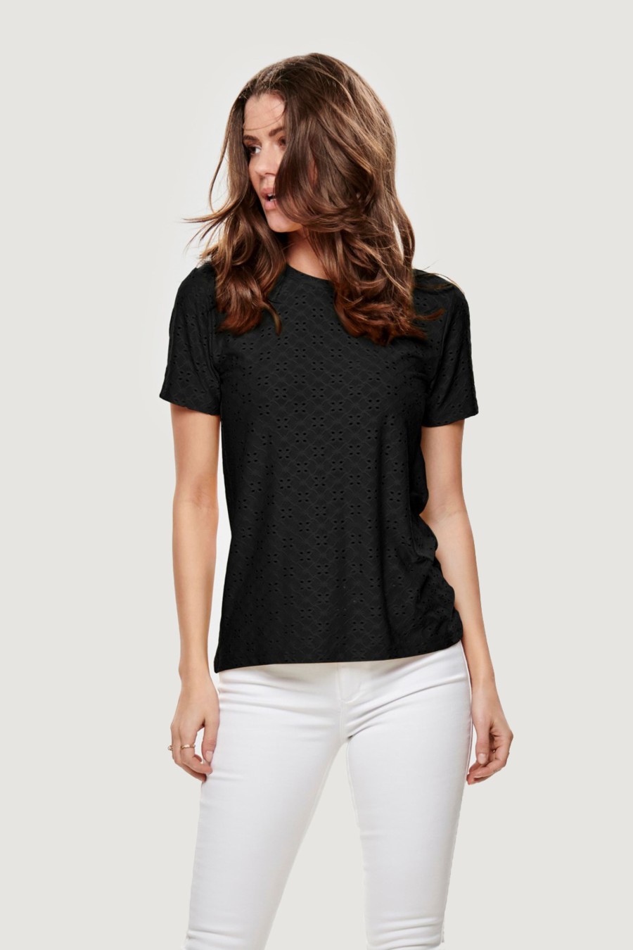 Donna Jacqueline de Yong | T-Shirt Jacqueline De Yong Jdycathinka S/S Tag Top Jrs Noos Nero