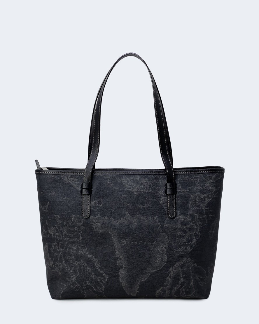 Donna Alviero Martini Prima Classe | Borsa Alviero Martini Prima Classe Medium Shopping Bag Nero