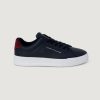 Uomo Tommy Hilfiger | Sneakers Tommy Hilfiger Court Leather Blu