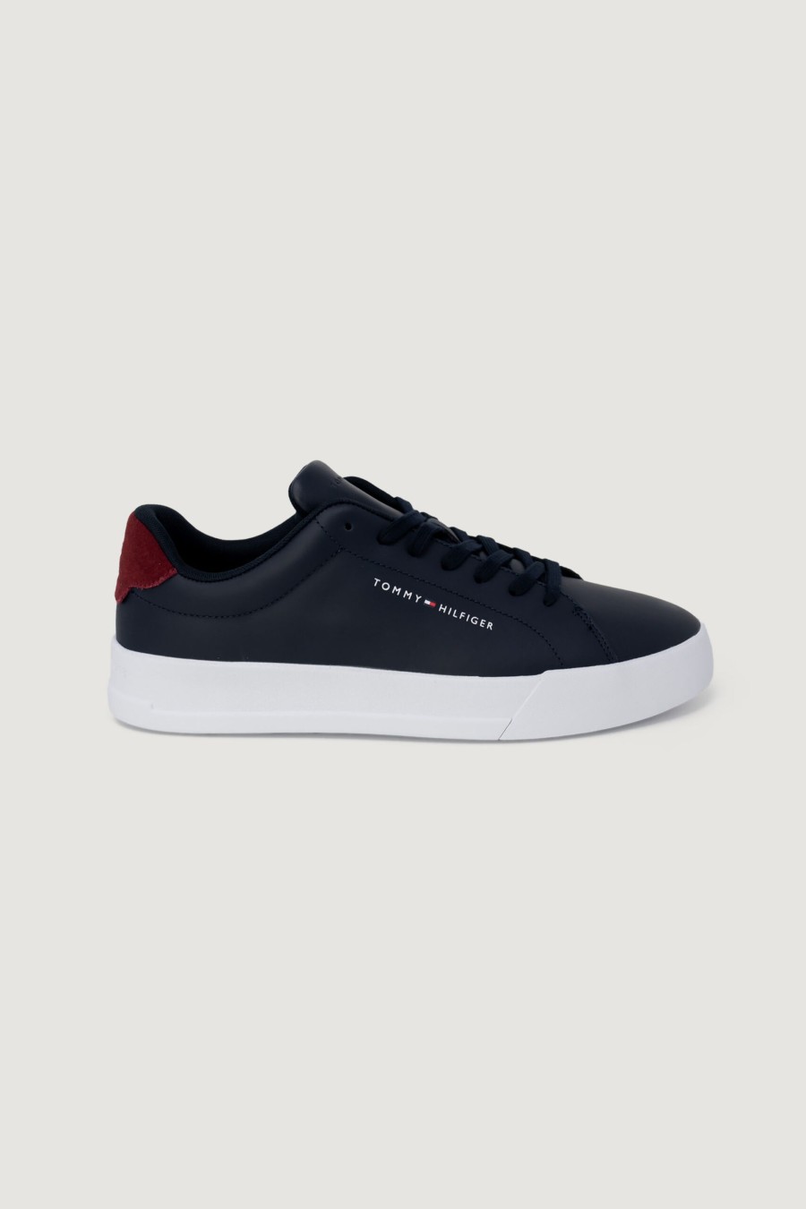 Uomo Tommy Hilfiger | Sneakers Tommy Hilfiger Court Leather Blu