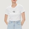 Donna Calvin Klein | T-Shirt Calvin Klein Monologo Bianco