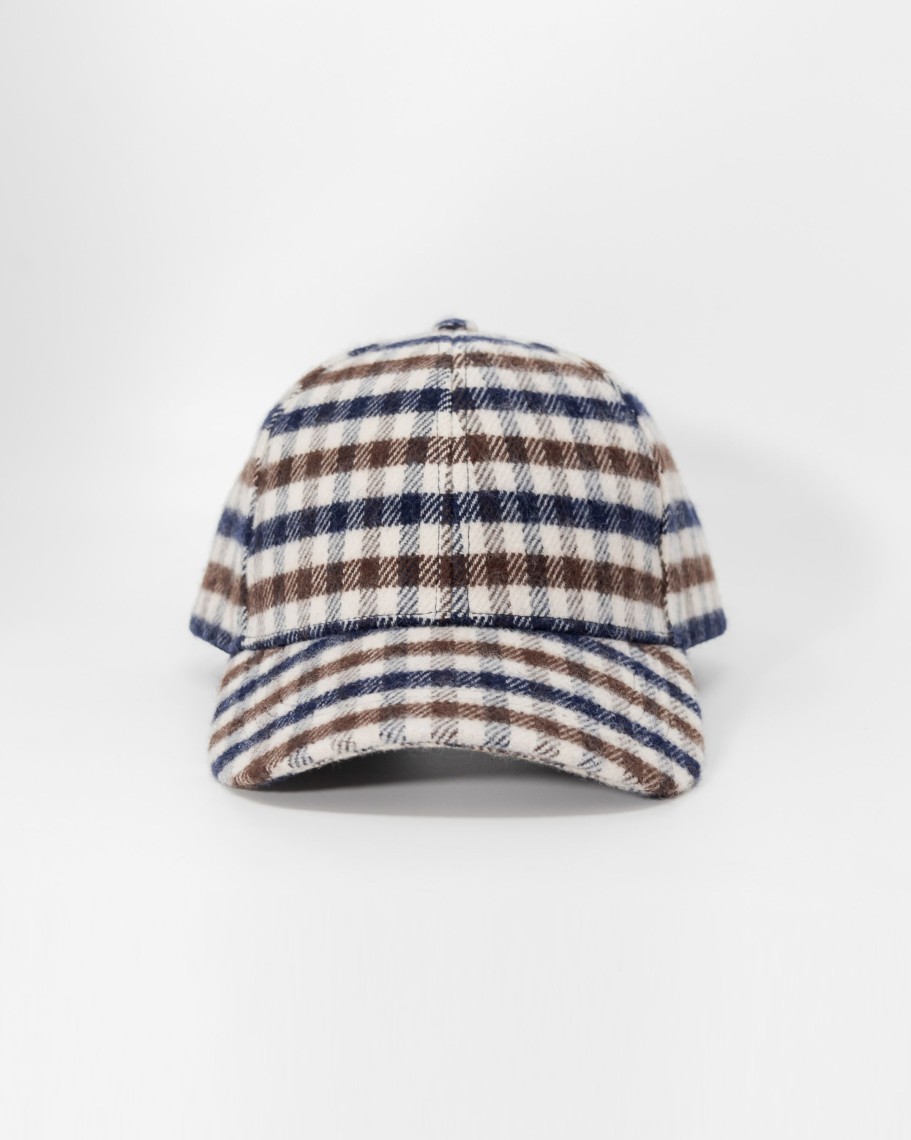 Uomo Aquascutum | Cappello Con Visiera Aquascutum Active Water Repellent Baseball Cap Beige