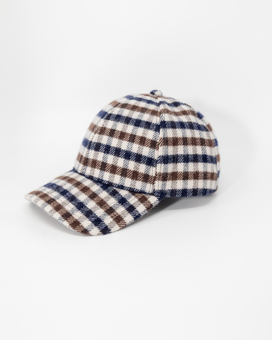 Uomo Aquascutum | Cappello Con Visiera Aquascutum Active Water Repellent Baseball Cap Beige