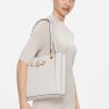 Donna Guess | Borsa Guess Izzy Peony Noel Tote Bianco