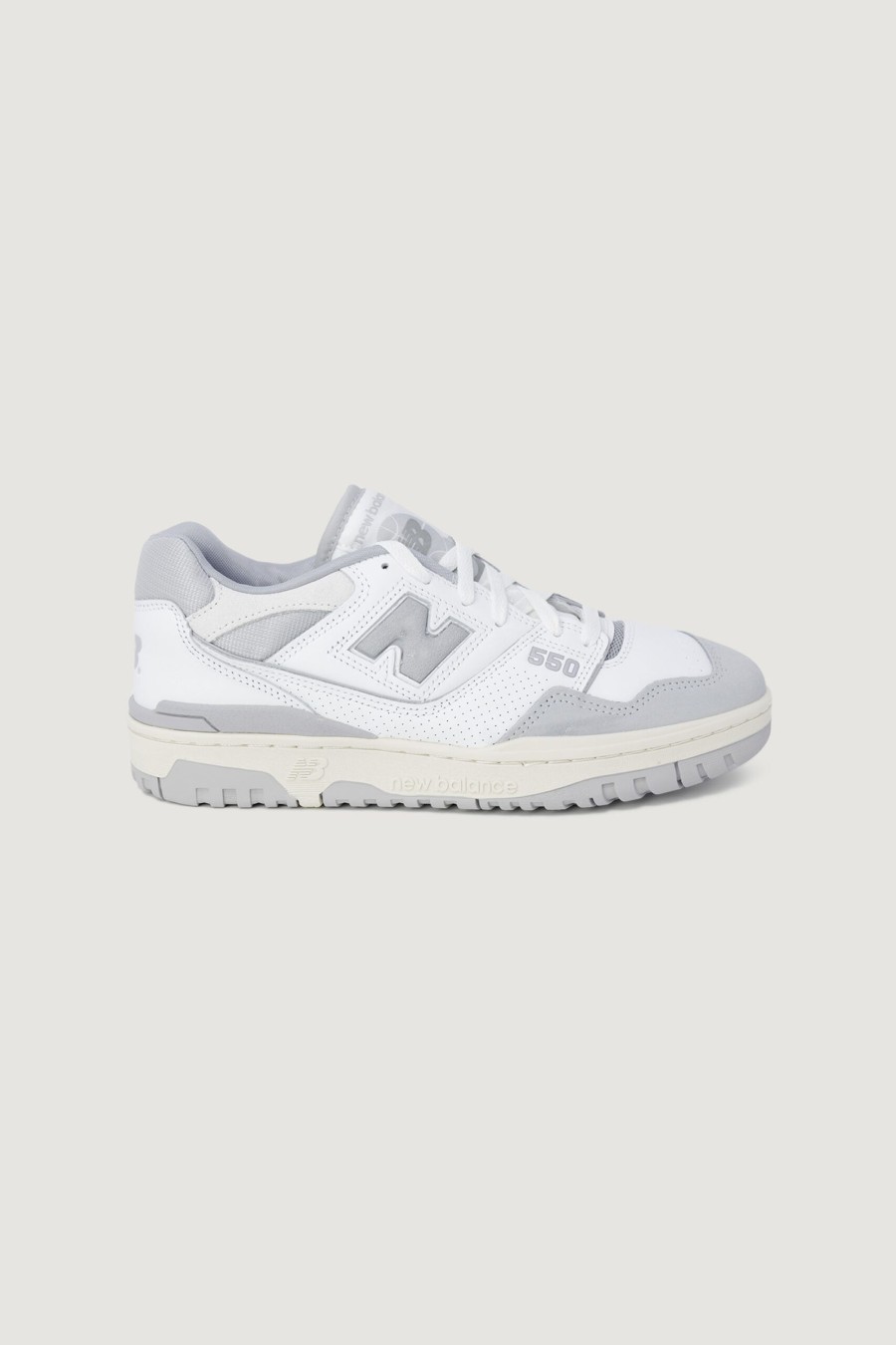 Uomo New Balance | Sneakers New Balance 550 Grigio Chiaro